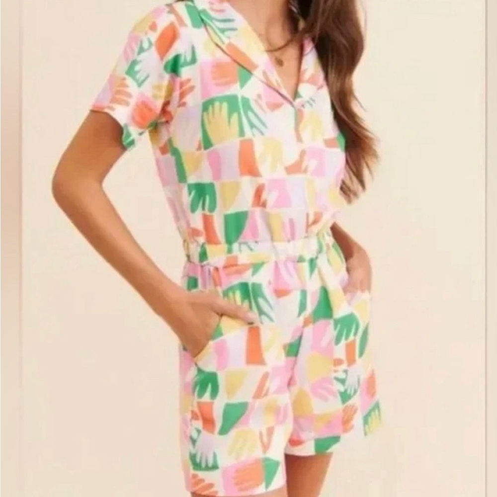 Anthropologie Dazey LA romper women’s size small A13